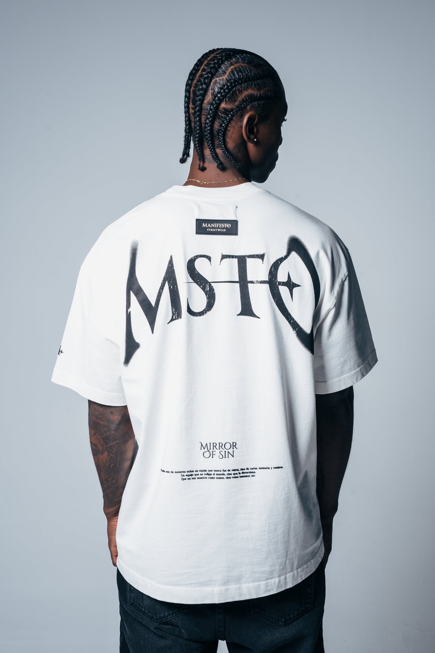 CAMISETA OVERSIZE BÁSICA MOF CRUDA