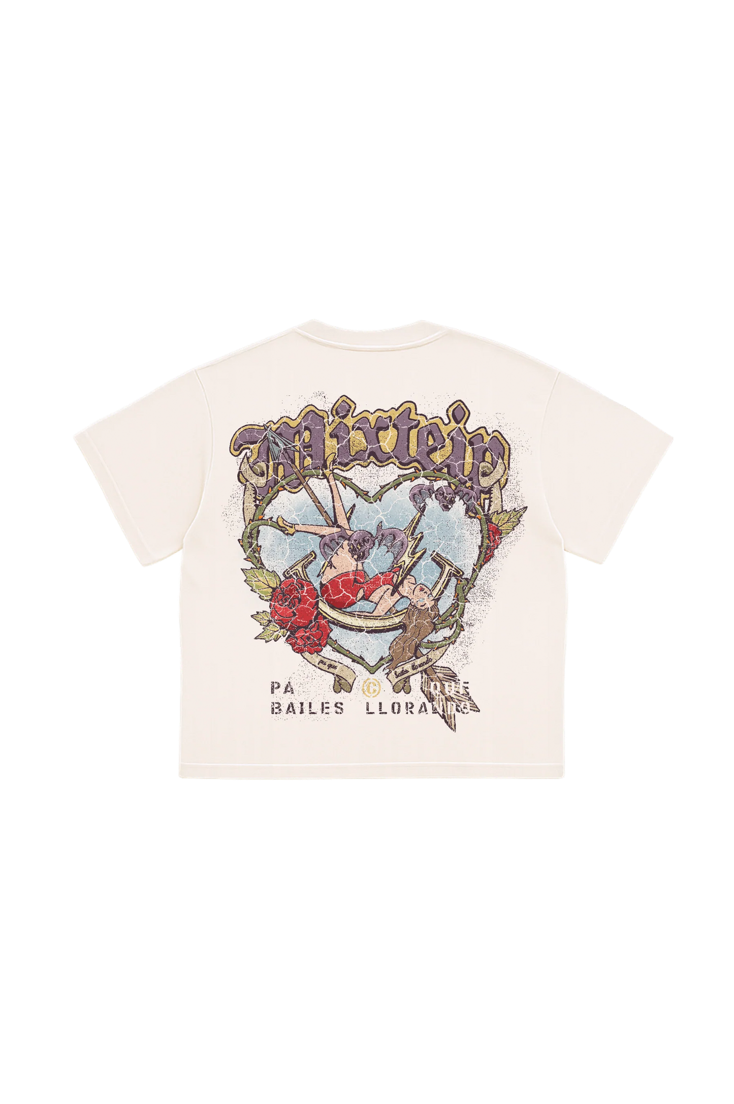 MIXTAPE I <3 LATINAS WHITE T SHIRT