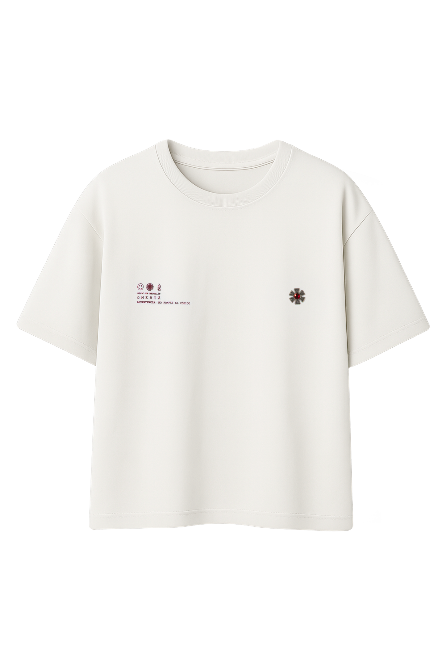 T-SHIRT BLANCO J BALVIN