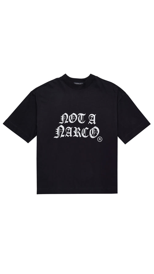 NOT A NARCO BLACK T-SHIRT