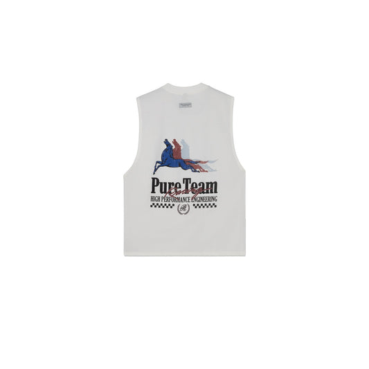 Overdrive Ivory Tank Top