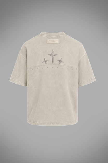 CAMISETA OVERSIZE CRUCETAS MOONBEAN FRAGMENTS