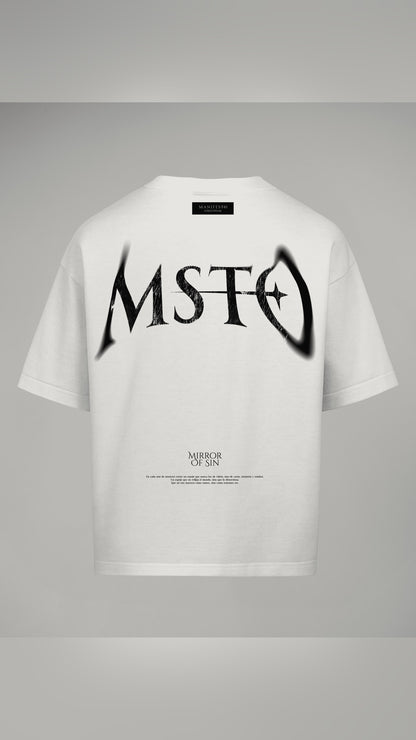 CAMISETA OVERSIZE BÁSICA MOF CRUDA