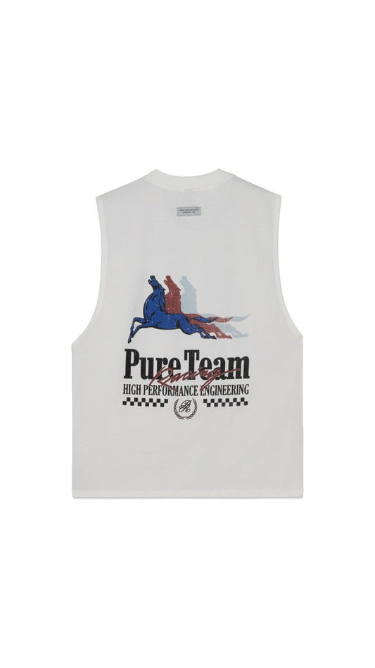 Overdrive Ivory Tank Top