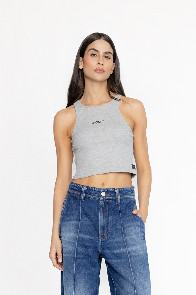 D TANK TOP GRAY