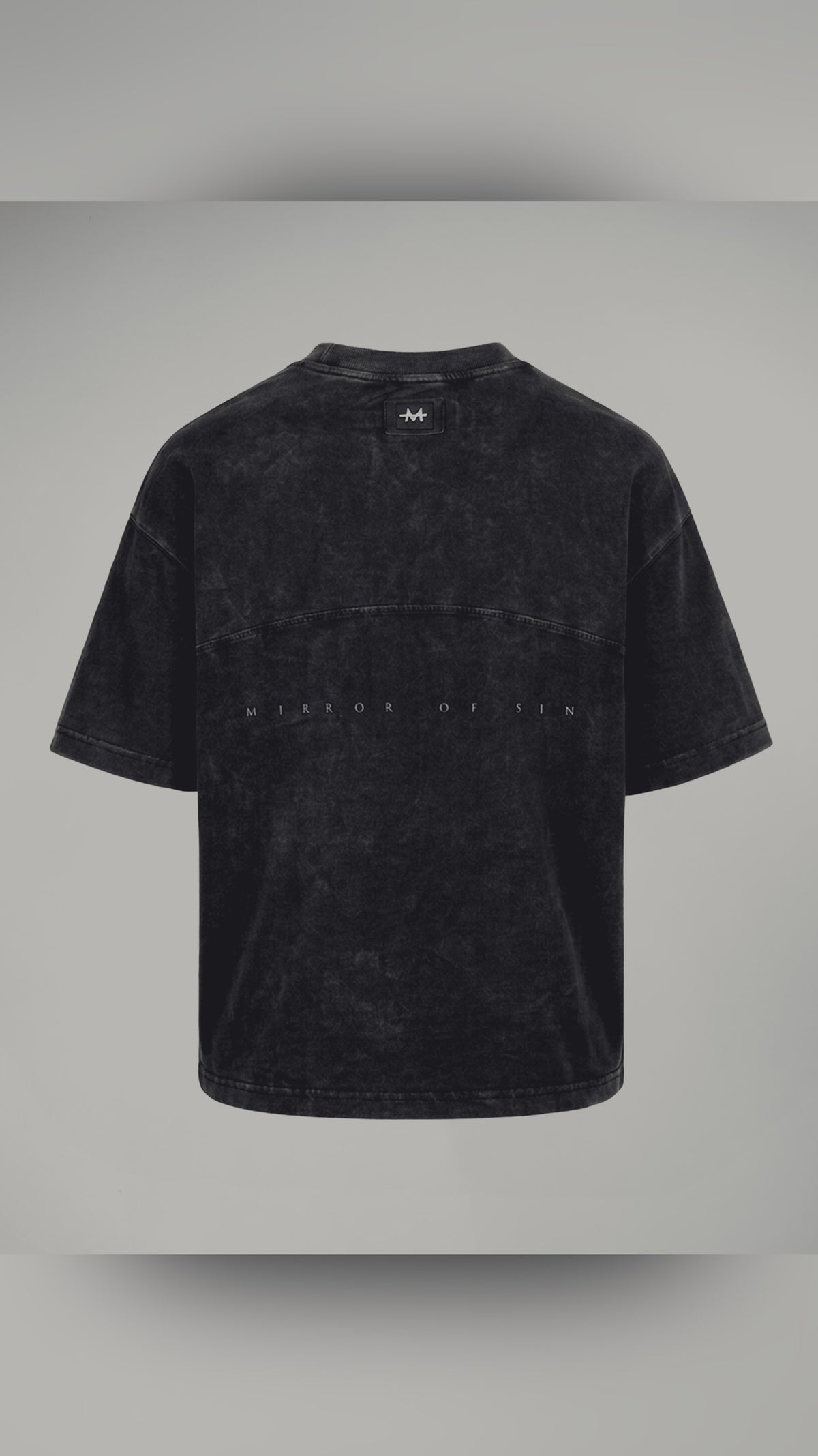 CAMISETA BOXYOVERSIZE ACID MIRROR OF SINS