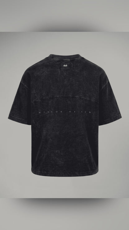 CAMISETA BOXYOVERSIZE ACID MIRROR OF SINS
