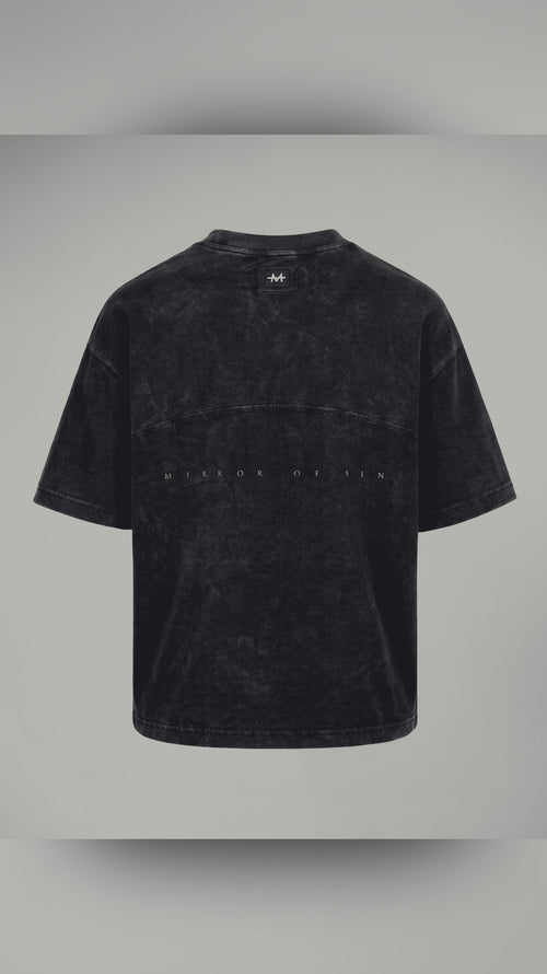 CAMISETA BOXYOVERSIZE ACID MIRROR OF SINS