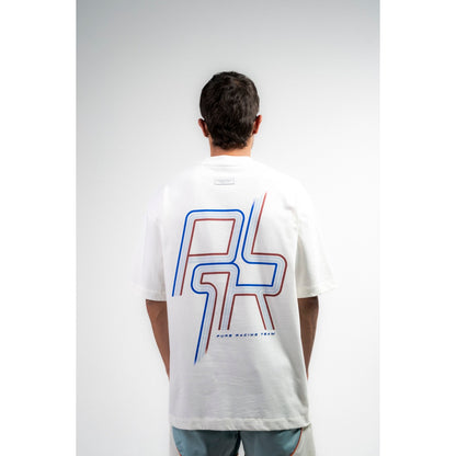 Overdrive Ivory Racing Lines T-Shirt