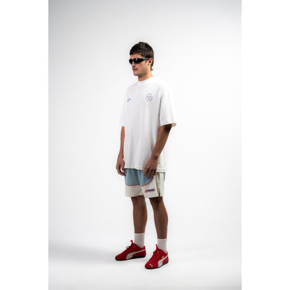 Overdrive Ivory Racing Lines T-Shirt