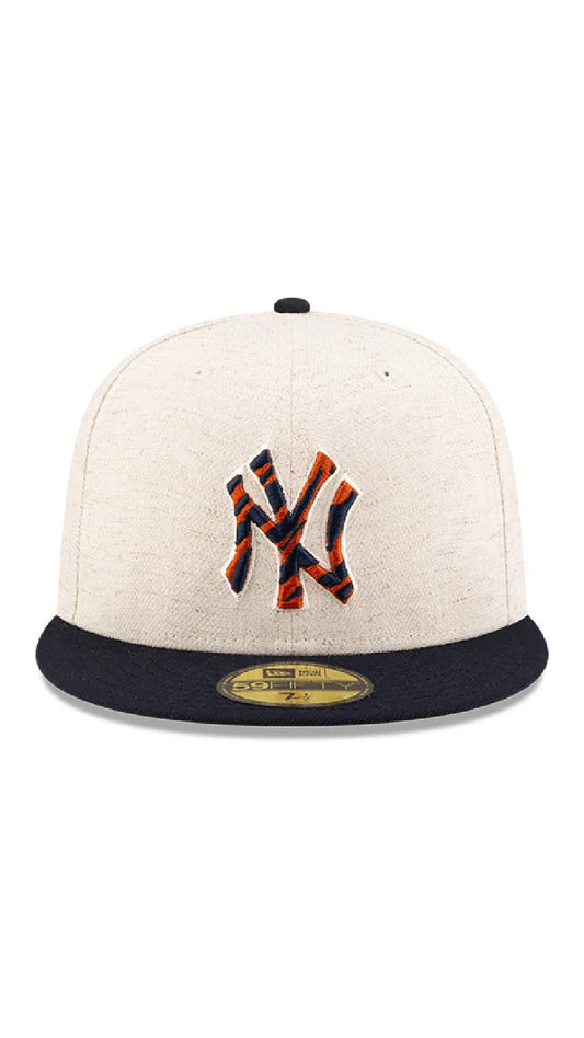 5950 NEYYANCO HEMP NATURAL NAVY 7 1/2 Azul