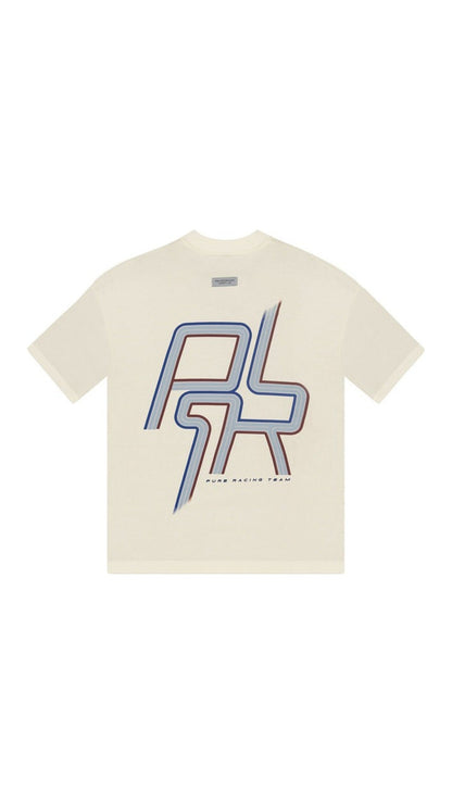 Overdrive Ivory Racing Lines T-Shirt