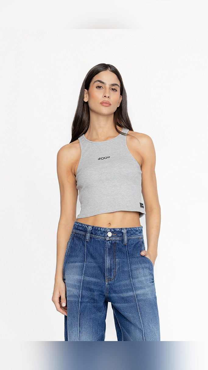 D TANK TOP GRAY