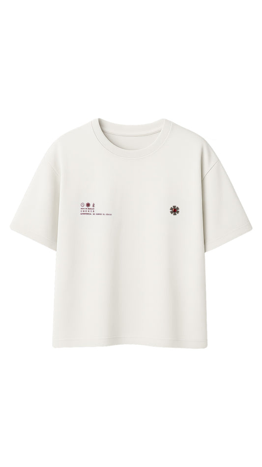 T-SHIRT BLANCO J BALVIN