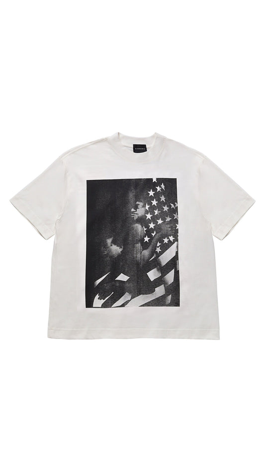 I <3 AMERICA CREME T-SHIRT