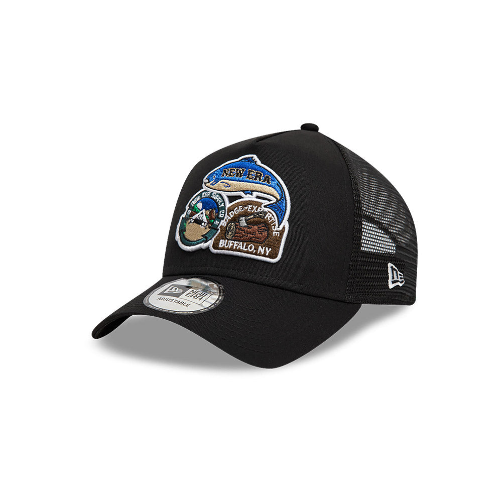 New Era Outdoor 9FORTY A-Frame Snapback Negra
