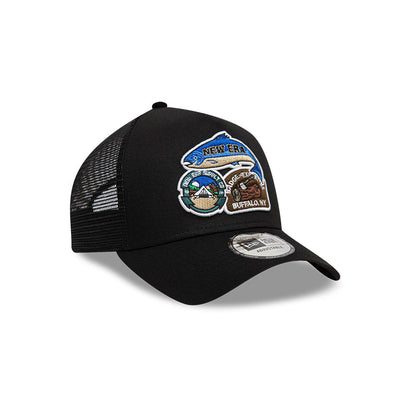 New Era Outdoor 9FORTY A-Frame Snapback Negra