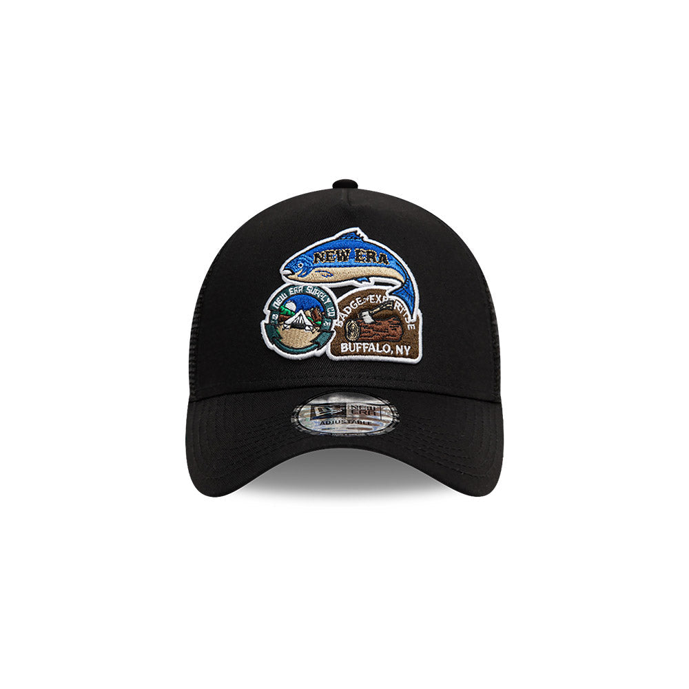 New Era Outdoor 9FORTY A-Frame Snapback Negra
