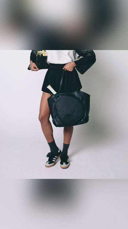 Black Pádel Tote Bag