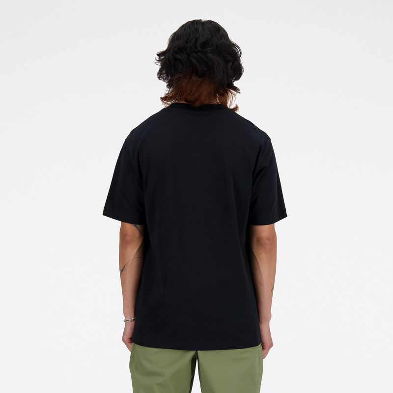 Men's Athletics Cotton T-Shirt Black