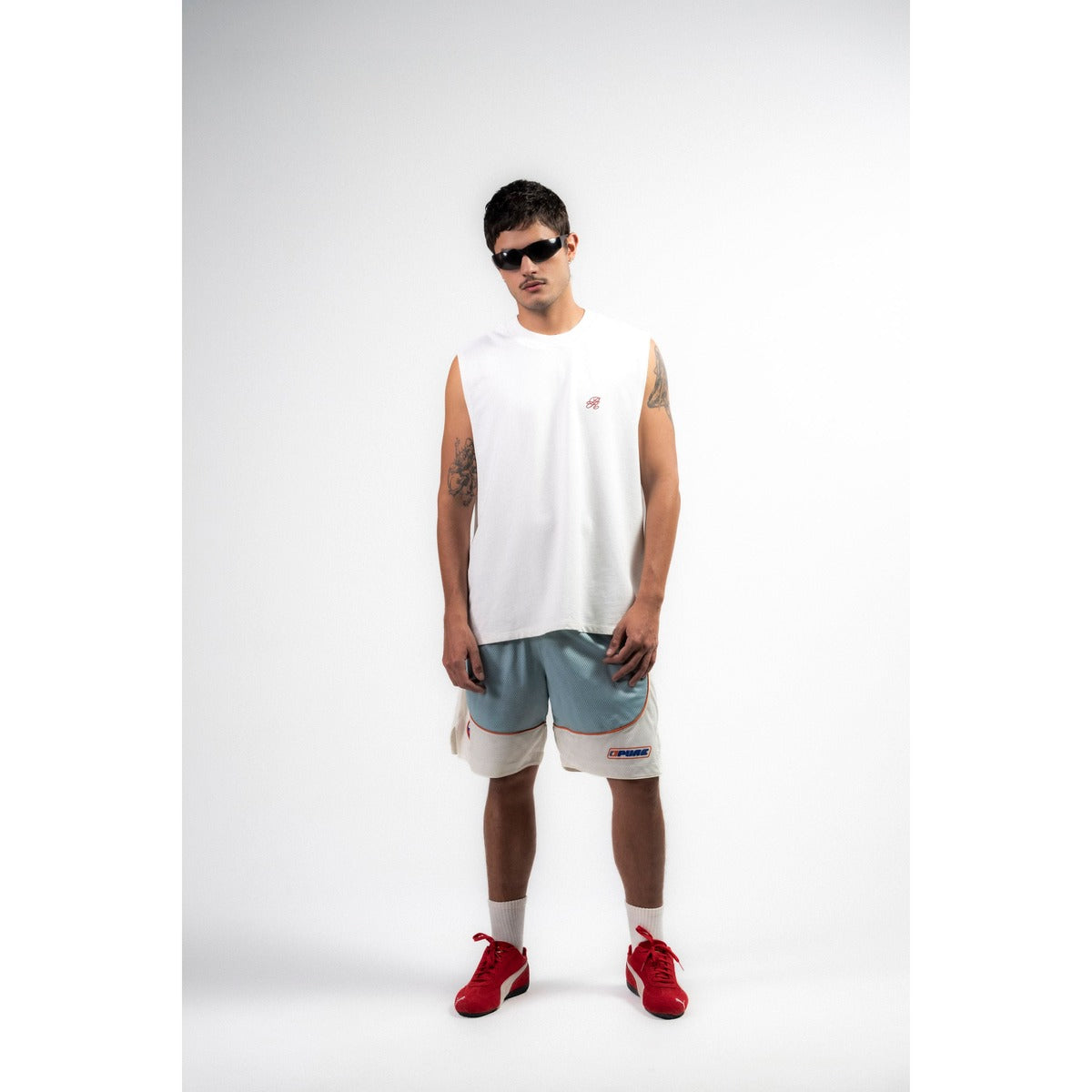 Overdrive Ivory Tank Top
