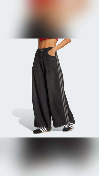 JV7453 DENIM WIDE PANT NEGRO