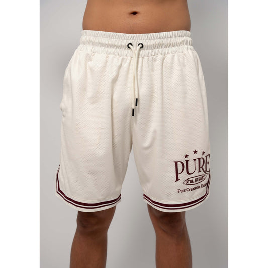 Still Hungry Burgundy Knitted Shorts