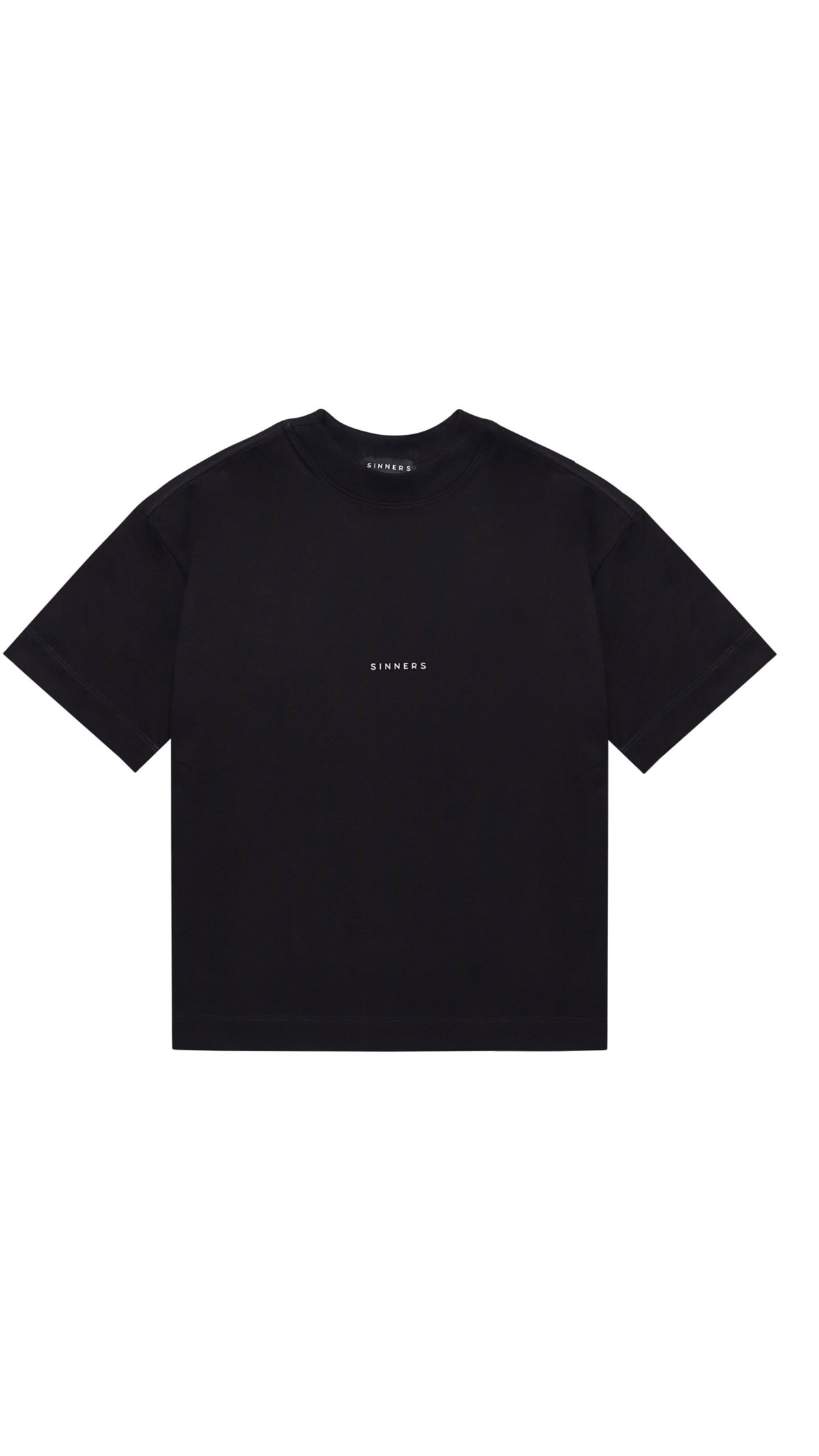 CENTER LOGO BOXY BLACK