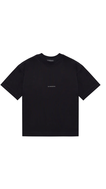CENTER LOGO BOXY BLACK
