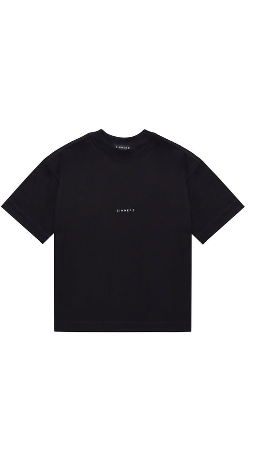 CENTER LOGO BOXY BLACK