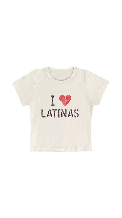I <3 LATINAS BABY TEE