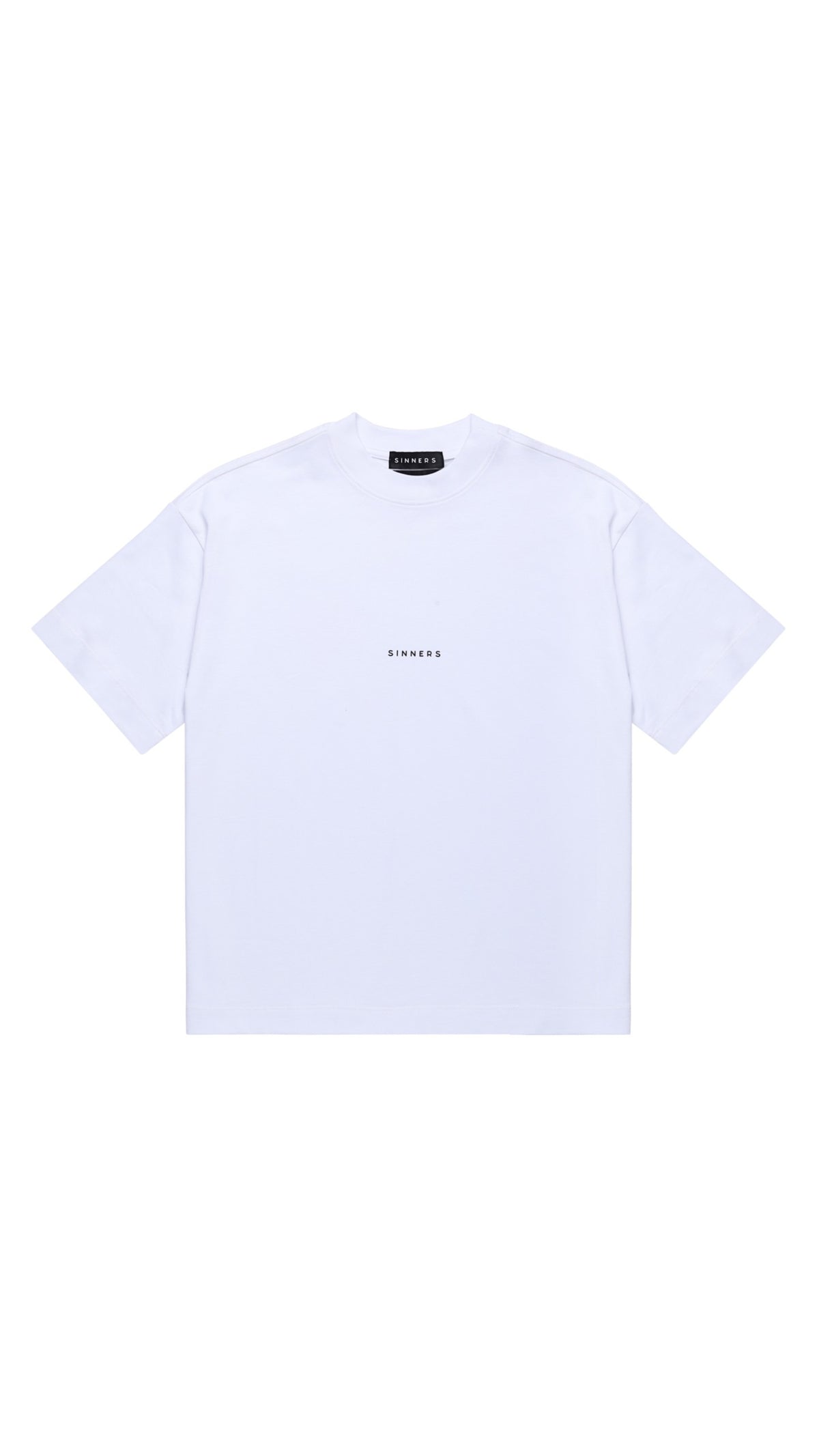 CENTER LOGO BOXY WHITE
