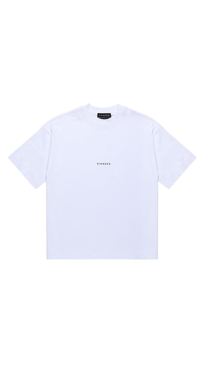 CENTER LOGO BOXY WHITE