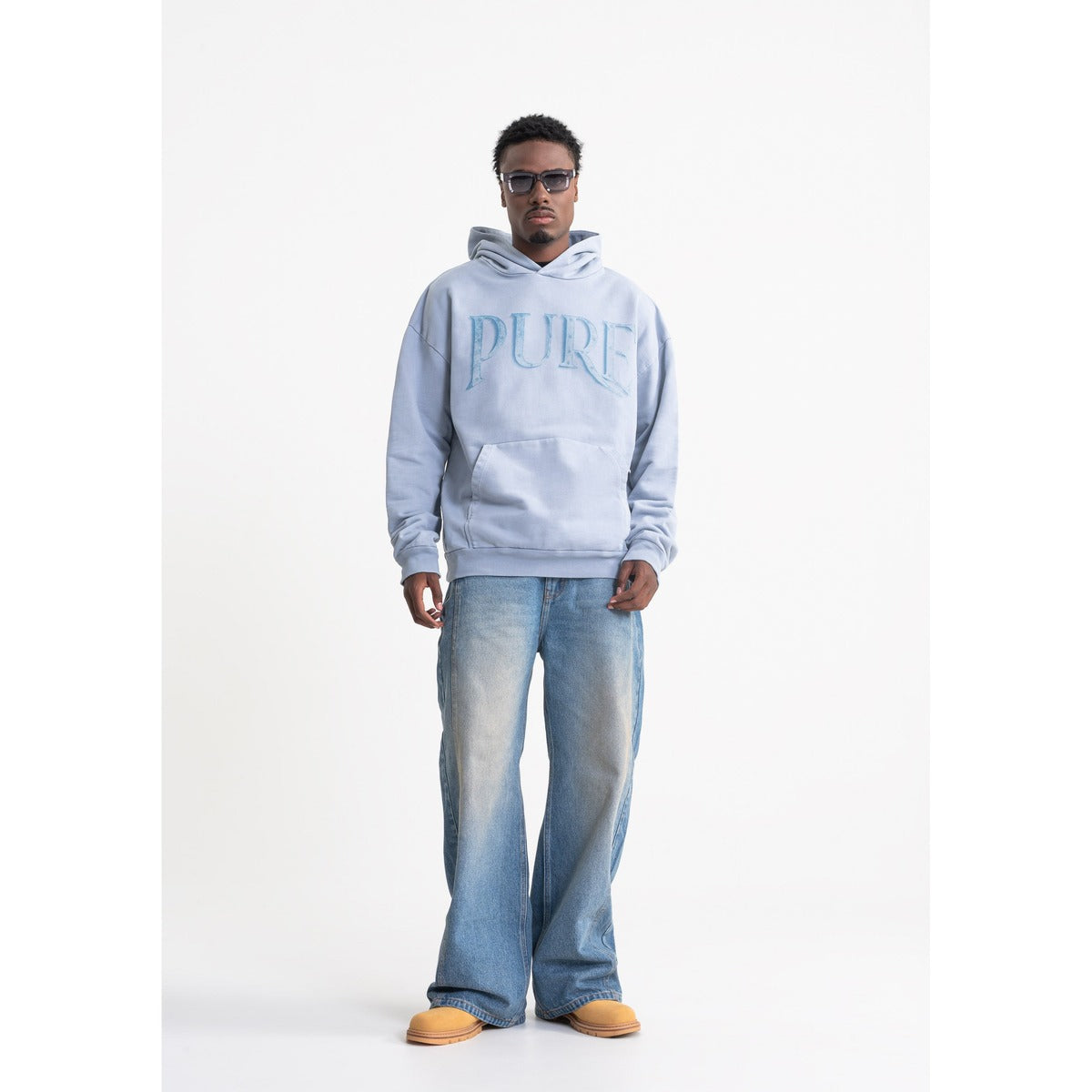 Rustic wash hoodie
