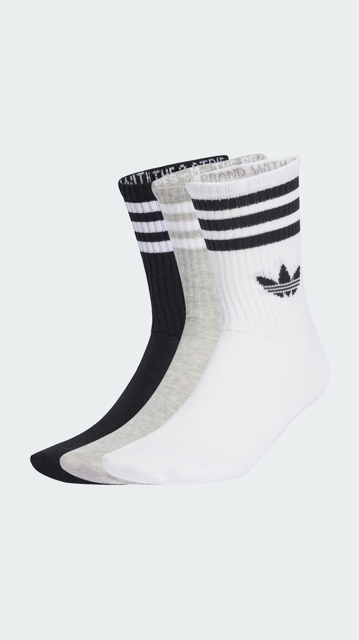 JV7403 3S CREW S 3P BLANCO/BRGRIN/NEGRO
