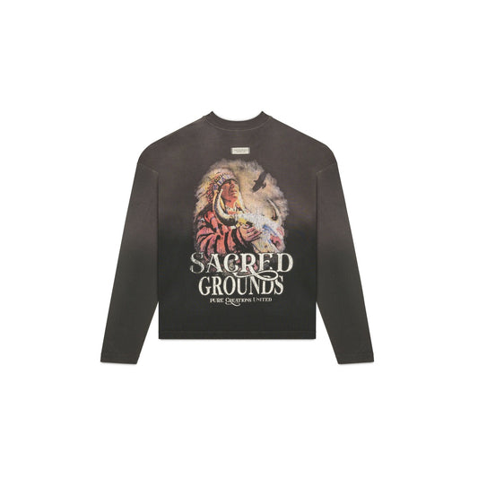 Before The West long sleeve black t-shirt