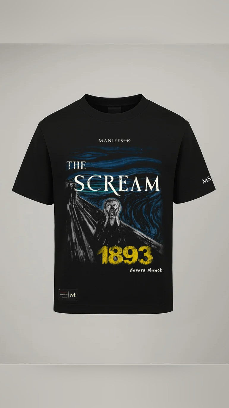 Camiseta Regular The Scream