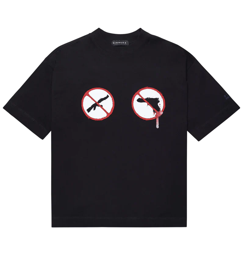 AMERICAN HORROR BLACK T-SHIRT