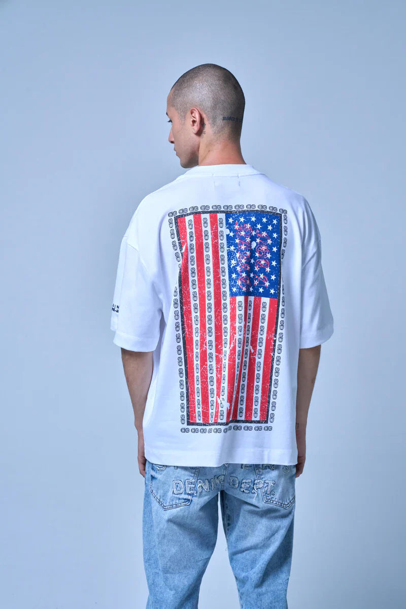 AMERICAN HORROR WHITE T-SHIRT