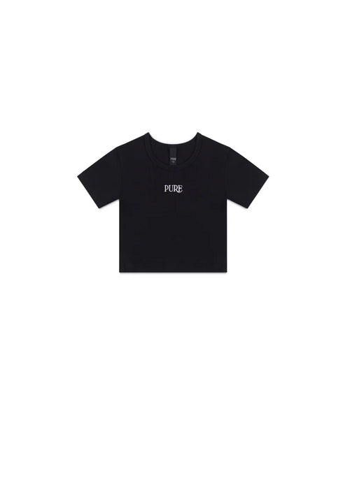 AUREA BLACK CROP TOP