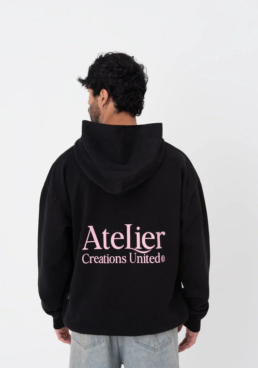 ATELIER BLACK HOODIE