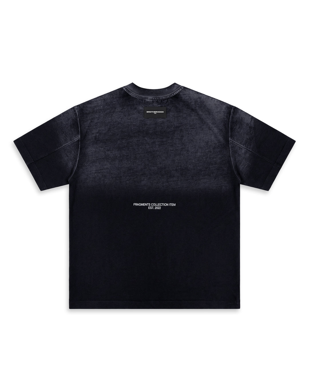 STARS WASHED BLACK OVERSIZED TEE