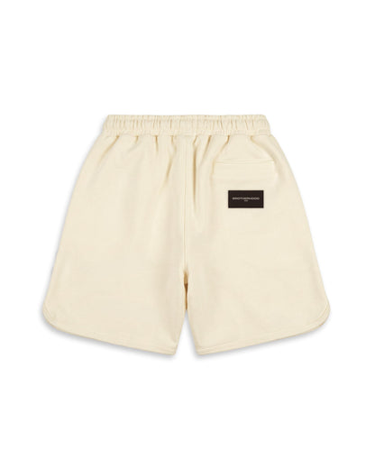 KHAKI COTTON SHORTS