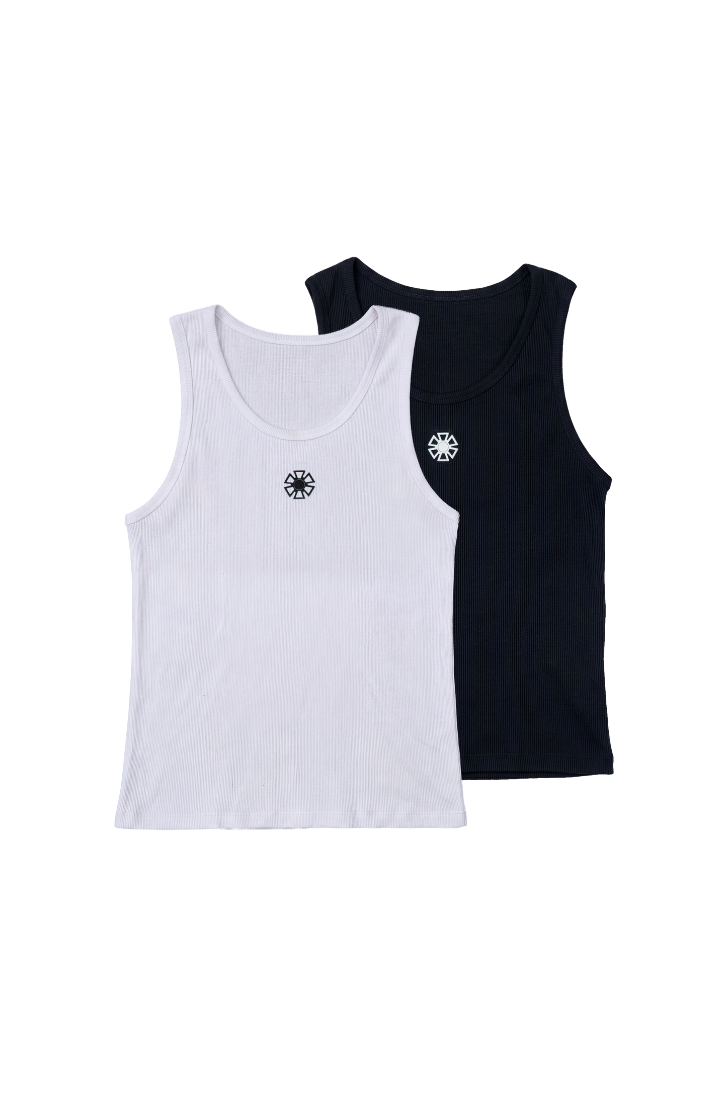 TANK TOP X 2 BLANCO NEGRO J BALVIN