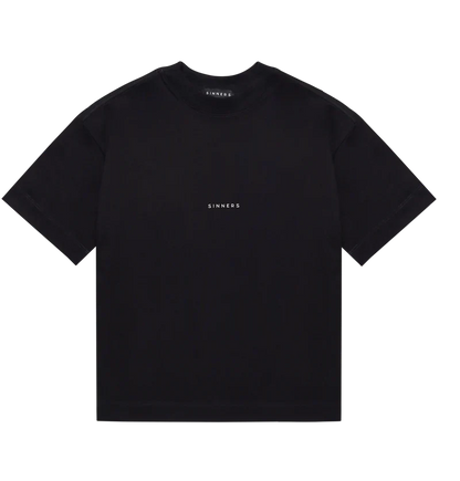 CENTER LOGO BOXY BLACK