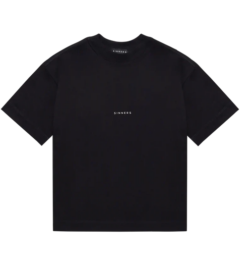 CENTER LOGO BOXY BLACK