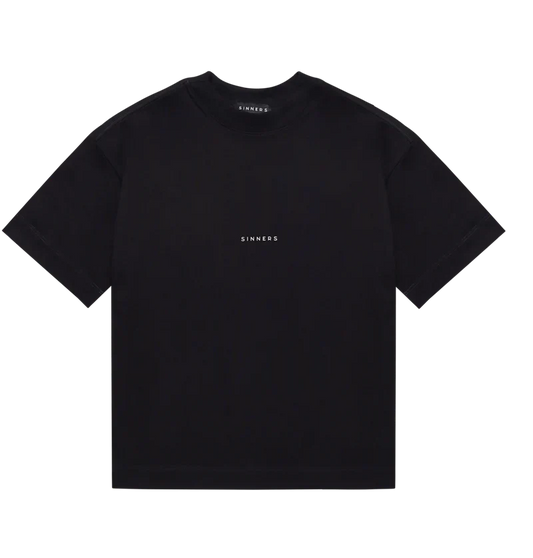 CENTER LOGO BOXY BLACK