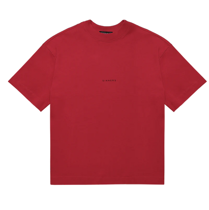 CENTER LOGO BOXY RED