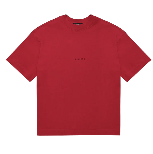CENTER LOGO BOXY RED