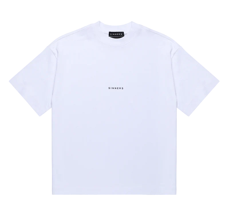 CENTER LOGO BOXY WHITE